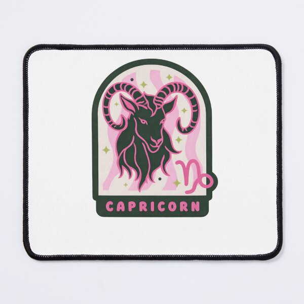 Item preview, Capricorn Zodiac Sign Mystical Goat Astrology designed and sold by krystalRomanart.