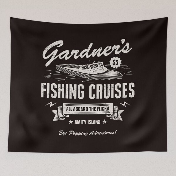 Item preview, Gardners Fishing Cruises designed and sold by AlatarTheBlue.
