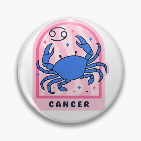 Item preview, Cancer Zodiac Sign Cute Crab Astrology designed and sold by krystalRomanart.