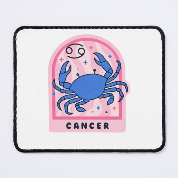 Item preview, Cancer Zodiac Sign Cute Crab Astrology designed and sold by krystalRomanart.