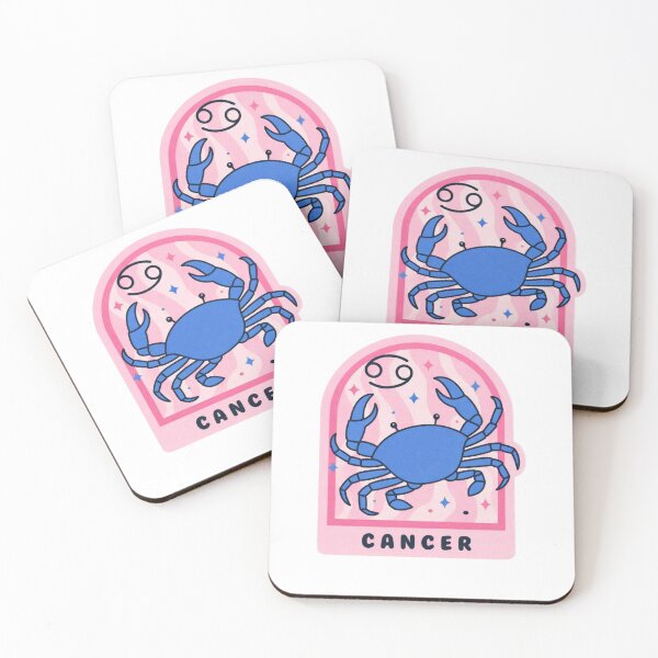 Item preview, Cancer Zodiac Sign Cute Crab Astrology designed and sold by krystalRomanart.