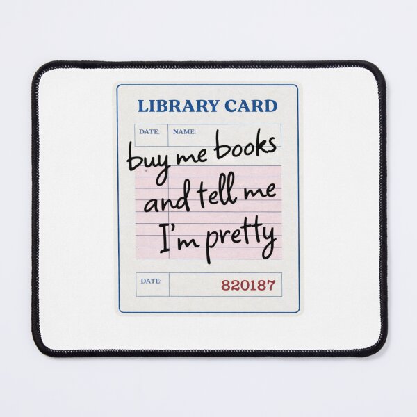 Item preview, Buy Me Books And Tell Me I’m Pretty designed and sold by krystalRomanart.