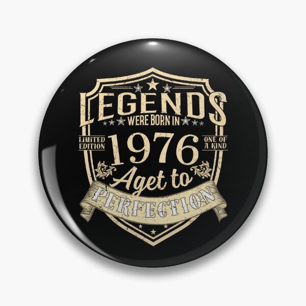 Item preview, Legends Were Born In 1976 Aged To Perfection Vintage Birthday Gift designed and sold by MixedVibes Co..