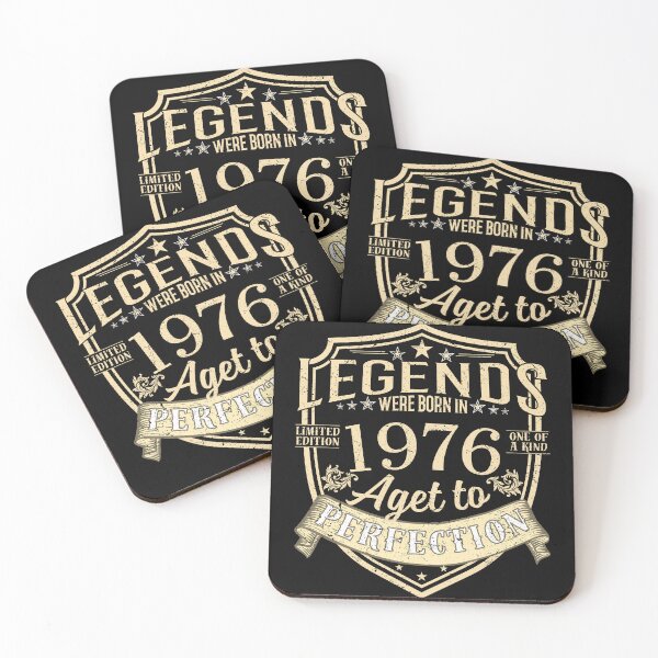 Item preview, Legends Were Born In 1976 Aged To Perfection Vintage Birthday Gift designed and sold by MixedVibes Co..