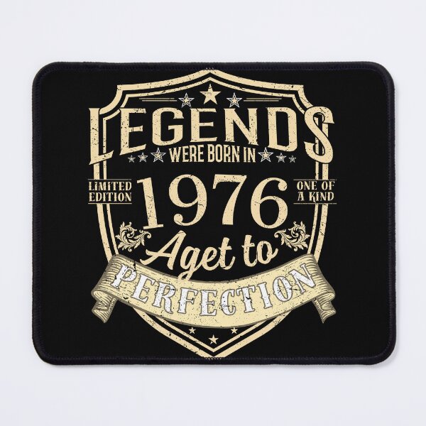 Item preview, Legends Were Born In 1976 Aged To Perfection Vintage Birthday Gift designed and sold by MixedVibes Co..