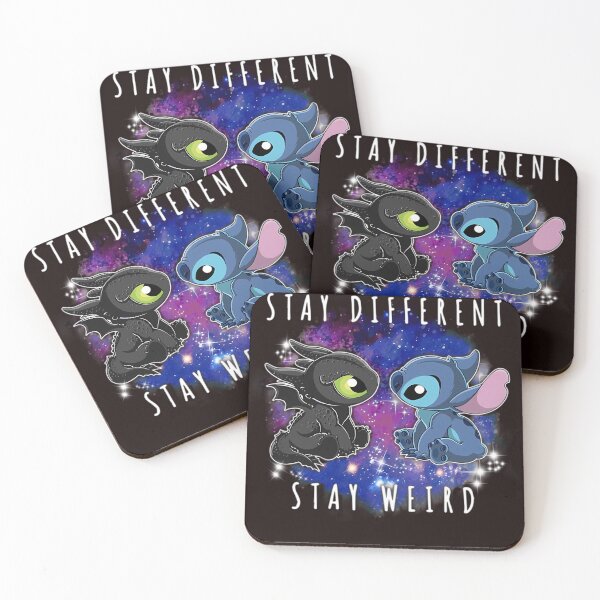 Item preview, Toothless And Stitch Stay Different Stay Weird  designed and sold by Draxel X.