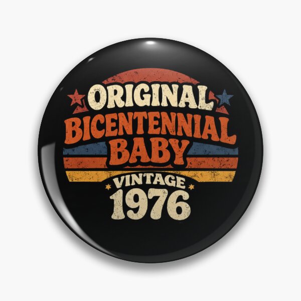 Item preview, Original Bicentennial Baby Vintage 1976  Retro 50th Birthday  designed and sold by 97Ts.