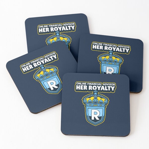 Item preview, Her Royalty Online Financial Advisor Crown Emblem Design designed and sold by DesignsVault.