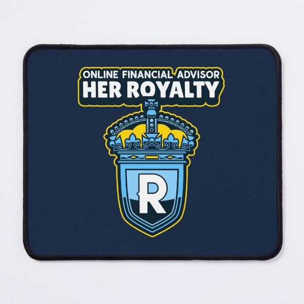 Item preview, Her Royalty Online Financial Advisor Crown Emblem Design designed and sold by DesignsVault.
