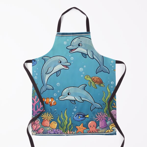 Item preview, Dolphins and Other Sea Creatures designed and sold by Jumbled Mind.