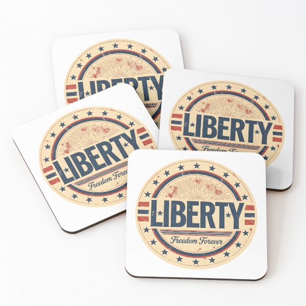 Item preview, Liberty Freedom Forever Shirt – Vintage Distressed Independence Day Design designed and sold by relso.