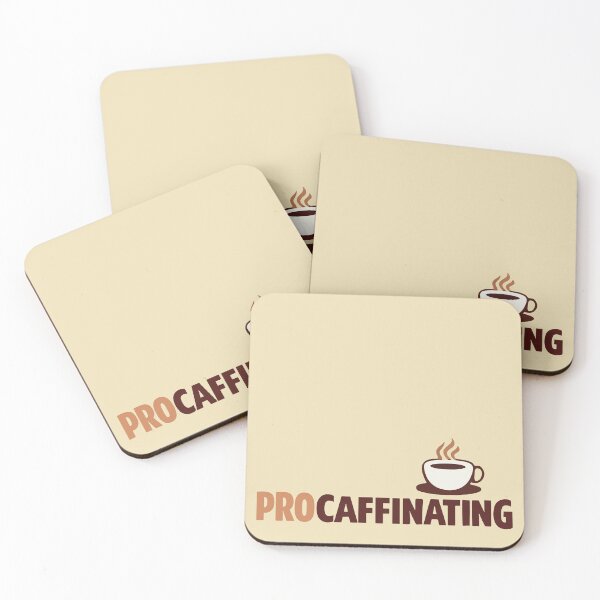 Item preview, Procaffinating Coffee Humor designed and sold by xmoudx.