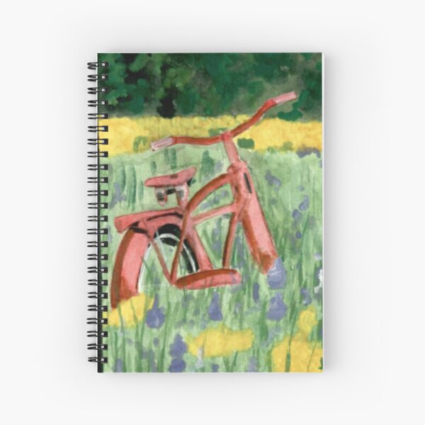 Abandoned Bike Spiral Notebook