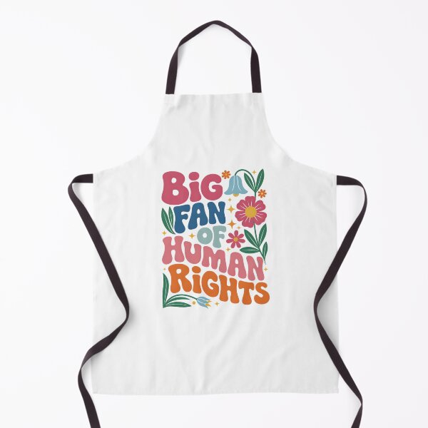 Item preview, Big Fan Of Human Rights Floral designed and sold by krystalRomanart.