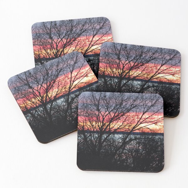 Item preview, Blazing Lake Sunset designed and sold by MoodyMuseArt.