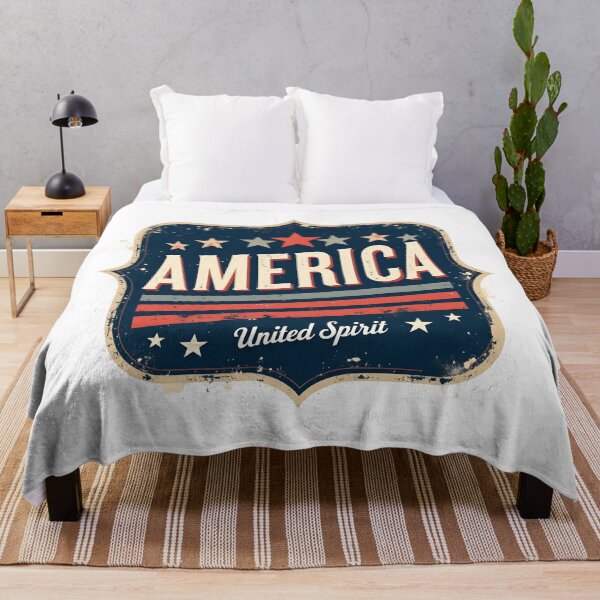 Item preview, America United Spirit Shirt – Vintage Distressed Patriotic Graphic designed and sold by relso.