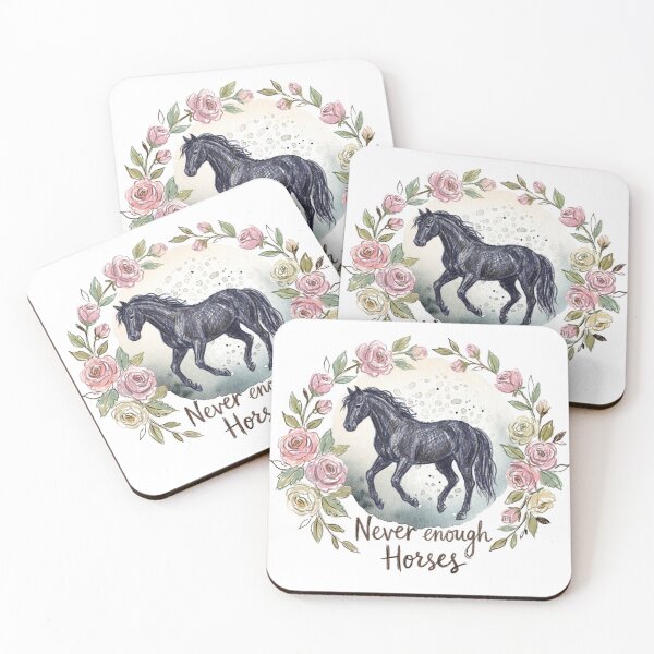 Item preview, Horses With Roses designed and sold by LeosCloset.