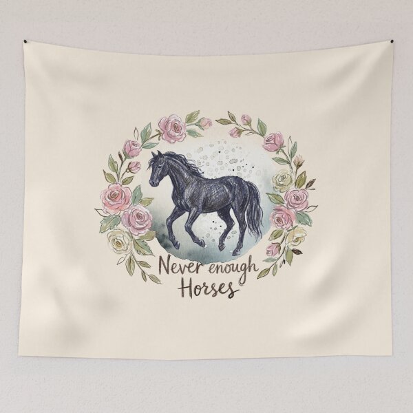 Item preview, Horses With Roses designed and sold by LeosCloset.