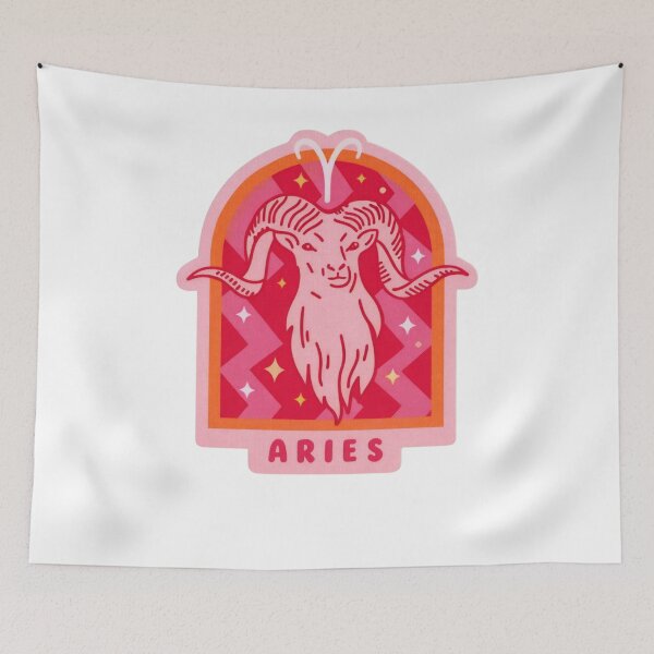 Item preview, Aries Zodiac Sign Ram Astrology designed and sold by krystalRomanart.