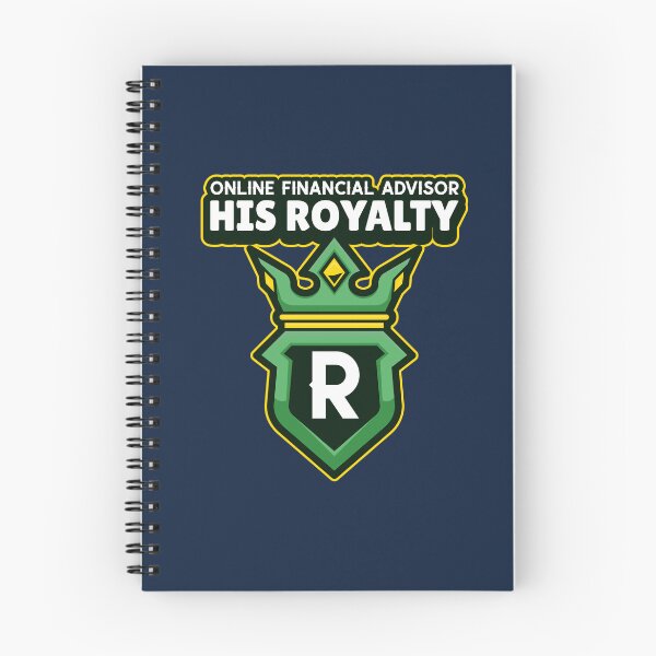 Item preview, His Royalty Financial Advisor Crown Emblem Design designed and sold by DesignsVault.