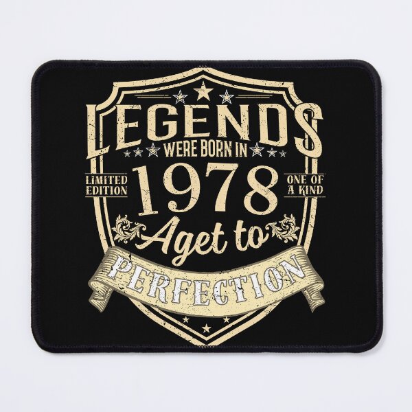 Item preview, Legends Were Born In 1978 Aged To Perfection Vintage Birthday Gift designed and sold by MixedVibes Co..