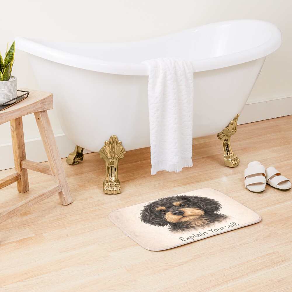 Item preview, Bath Mat designed and sold by TheLabMemeHQ.