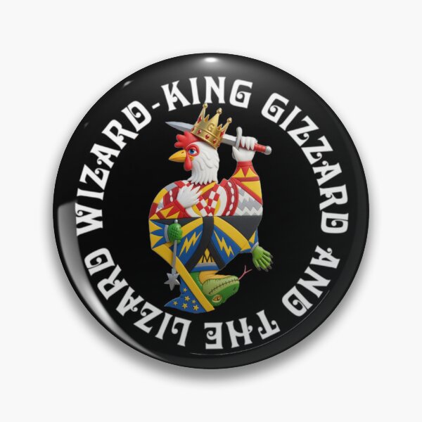 Item preview, King Gizzard and the Lizard Wizard Playing Card designed and sold by Q Art & Design .