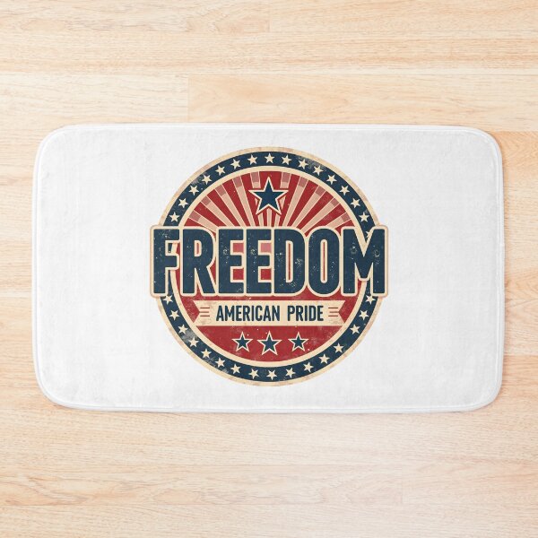Item preview, Freedom American Pride Shirt – Vintage Distressed Patriotic USA Design designed and sold by relso.