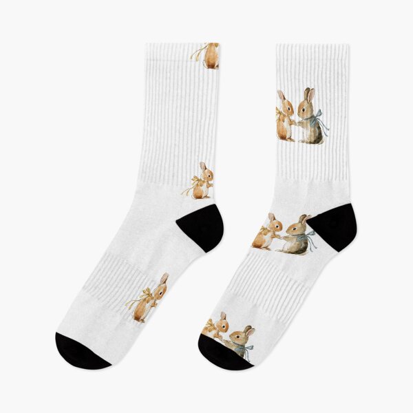 Item preview, Cute Vintage bunnies playing designed and sold by MendaciousMina.