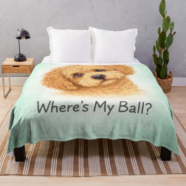 Item preview, Cockapoo Where's My Ball Cute Cockapoo Owner Design designed and sold by Cockapoo Society.