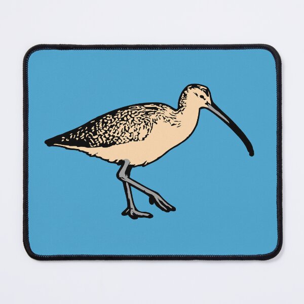 Item preview, Long-Billed Curlew Shorebird – Coastal Bird Nature Art designed and sold by donwillisjrart.
