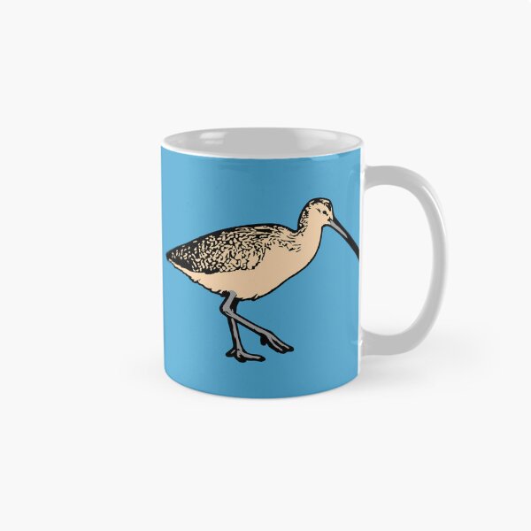 Item preview, Long-Billed Curlew Shorebird – Coastal Bird Nature Art designed and sold by donwillisjrart.