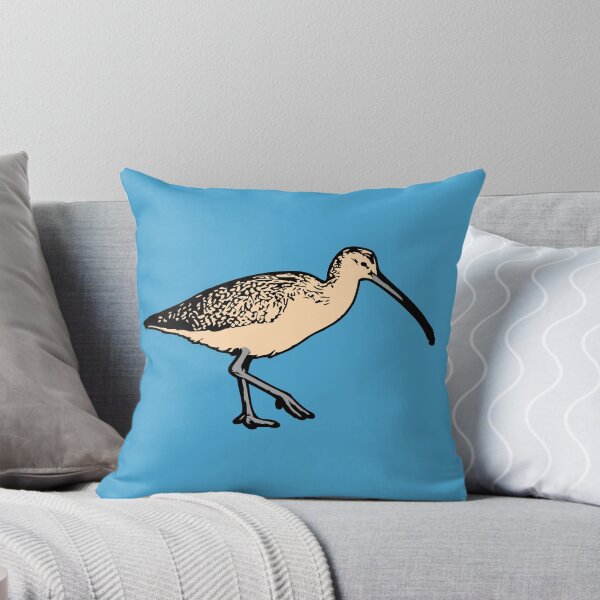 Item preview, Long-Billed Curlew Shorebird – Coastal Bird Nature Art designed and sold by donwillisjrart.