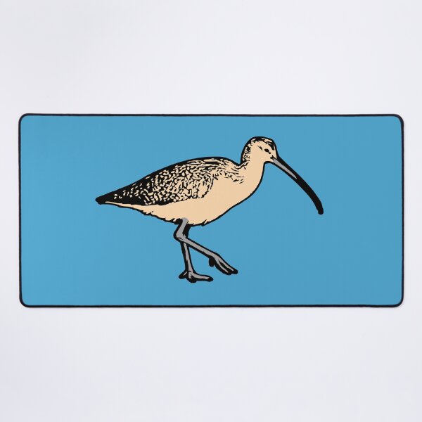 Item preview, Long-Billed Curlew Shorebird – Coastal Bird Nature Art designed and sold by donwillisjrart.