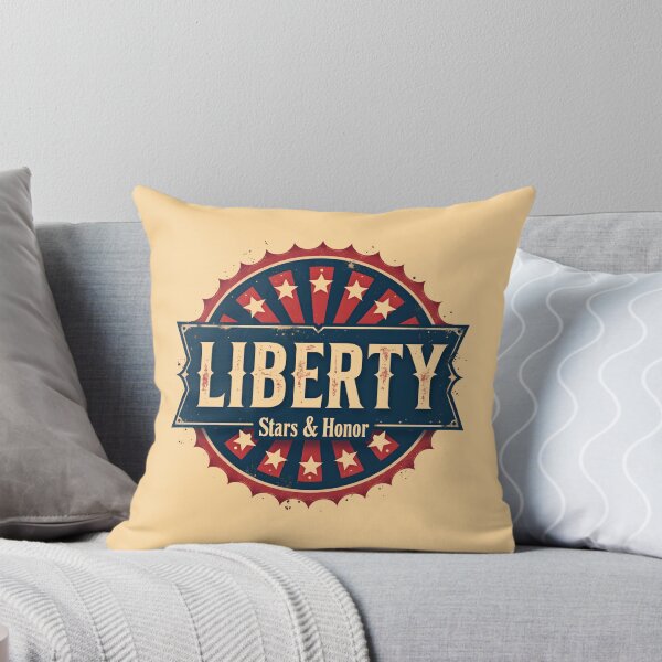 Item preview, Liberty Stars & Honor Shirt – Vintage Distressed Patriotic Design designed and sold by relso.