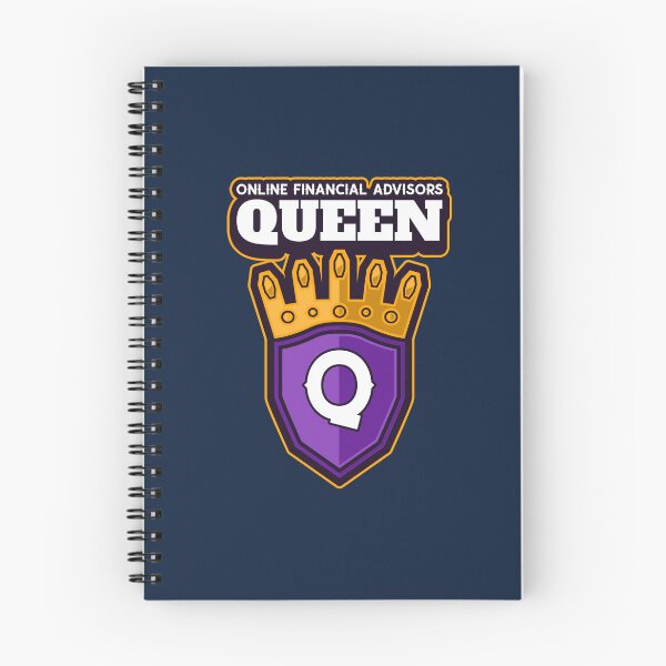 Item preview, Financial Advisor Queen Crown Emblem for Women in Finance designed and sold by DesignsVault.