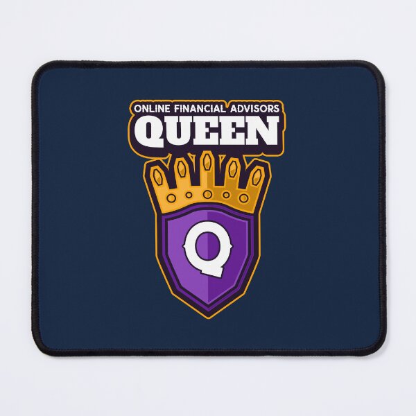 Item preview, Financial Advisor Queen Crown Emblem for Women in Finance designed and sold by DesignsVault.