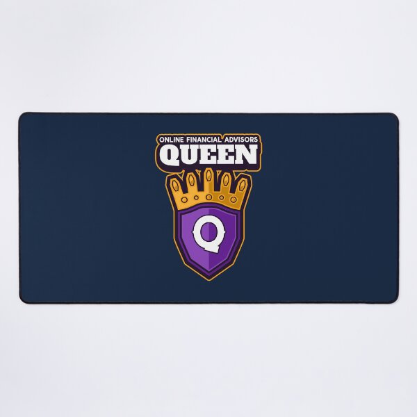 Item preview, Financial Advisor Queen Crown Emblem for Women in Finance designed and sold by DesignsVault.