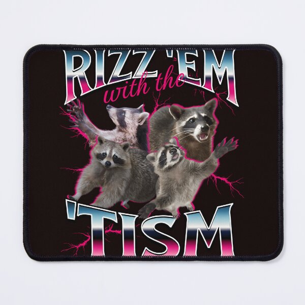 Item preview, Rizz Em With The Tism designed and sold by MagnifiqueMind.