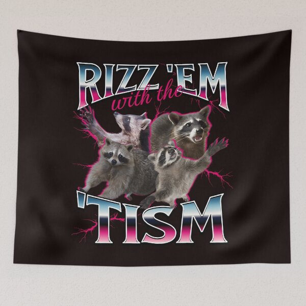 Item preview, Rizz Em With The Tism  designed and sold by MagnifiqueMind.