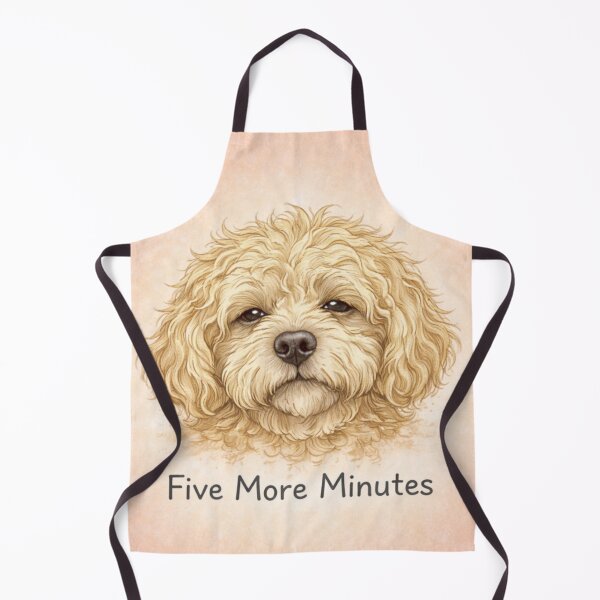 Item preview, Cockapoo Five More Minutes Sleepy Cockapoo Dog Illustrations for Cockapoo Owners designed and sold by Cockapoo Society.