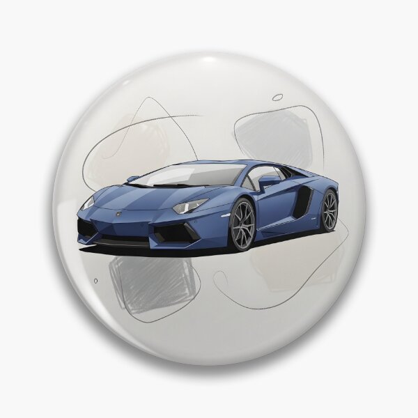 Artikelvorschau, Abstraktes Poster mit Lamborghini Aventador – Moderne Lamborghini-Supercar-Kunst entworfen und verkauft von Motorline44.