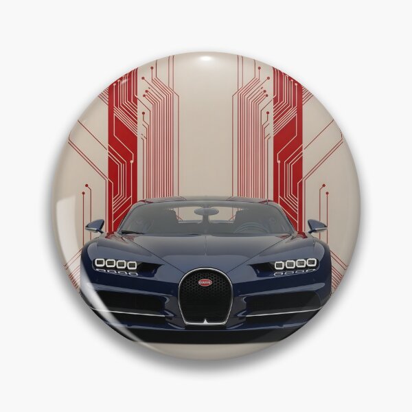 Item preview, Bugatti Chiron Futuristic Poster | Hypercar Tech Inspired Car Art designed and sold by Motorline44.