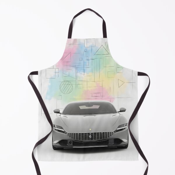 Item preview, Ferrari Roma Abstract Poster | Modern Ferrari Supercar Art designed and sold by Motorline44.