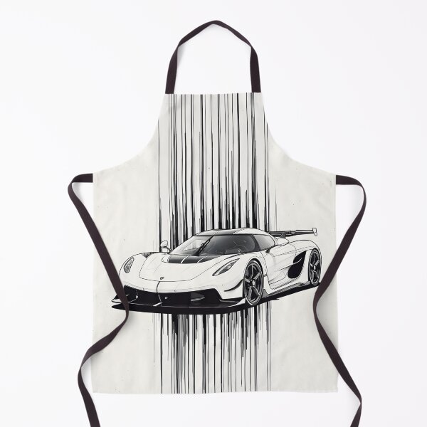 Item preview, Koenigsegg Jesko Line Art Poster Modern Hypercar Illustration designed and sold by Motorline44.