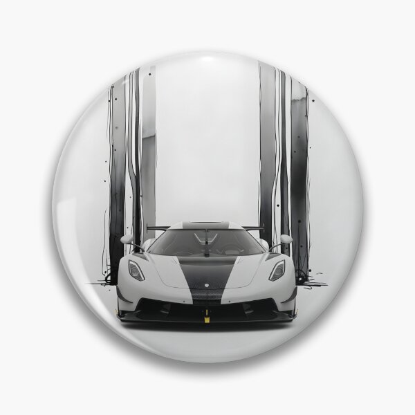 Item preview, Koenigsegg Jesko Poster Modern Hypercar Ink Illustration designed and sold by Motorline44.