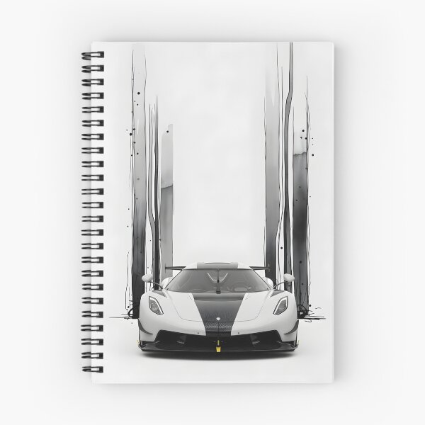 Item preview, Koenigsegg Jesko Poster Modern Hypercar Ink Illustration designed and sold by Motorline44.