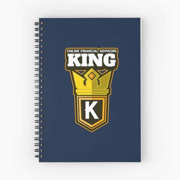 Item preview, Financial Advisor King Crown Emblem for Finance Professionals designed and sold by DesignsVault.