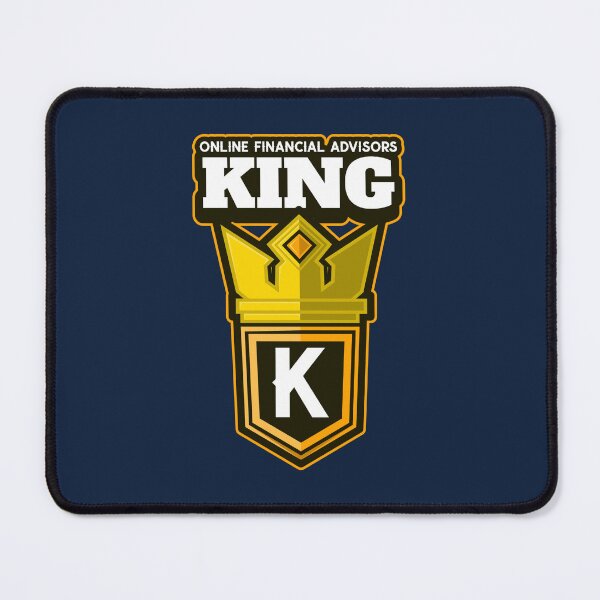 Item preview, Financial Advisor King Crown Emblem for Finance Professionals designed and sold by DesignsVault.