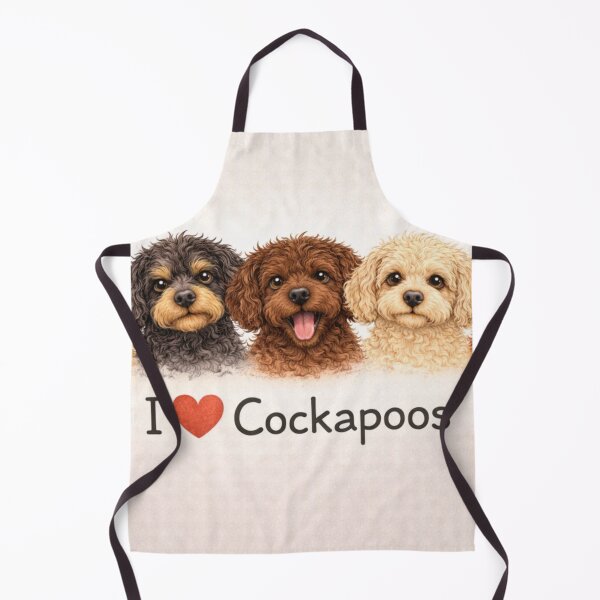 Item preview, Cockapoo I Love Cockapoos Cute Illustration designed and sold by Cockapoo Society.